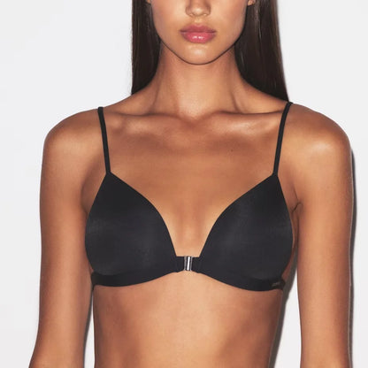 TRIANGLE FRONT CLOSE SUPER PUSH-UP BRA