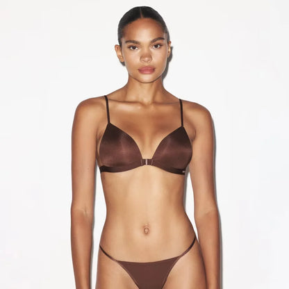 TRIANGLE FRONT CLOSE SUPER PUSH-UP BRA