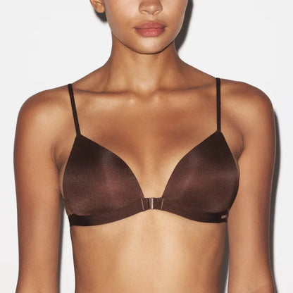 TRIANGLE FRONT CLOSE SUPER PUSH-UP BRA