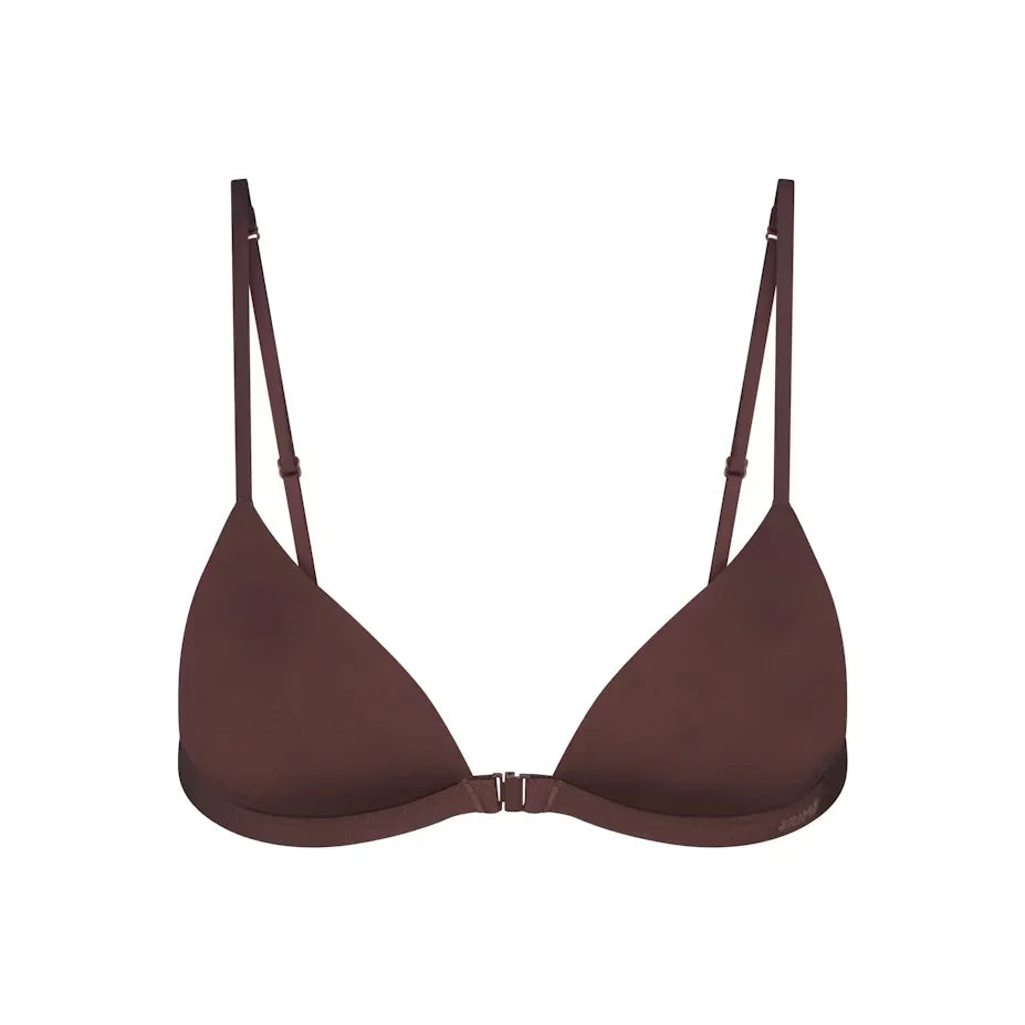 TRIANGLE FRONT CLOSE SUPER PUSH-UP BRA