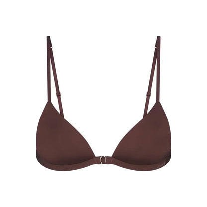 TRIANGLE FRONT CLOSE SUPER PUSH-UP BRA