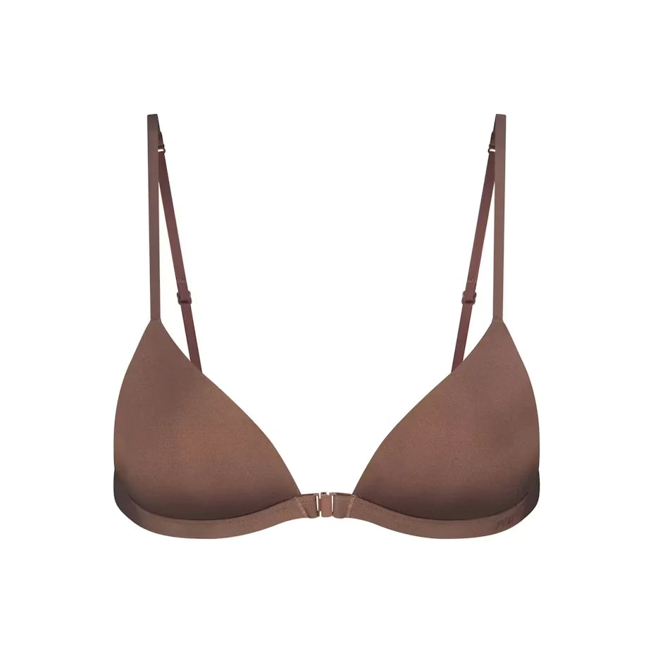 TRIANGLE FRONT CLOSE SUPER PUSH-UP BRA