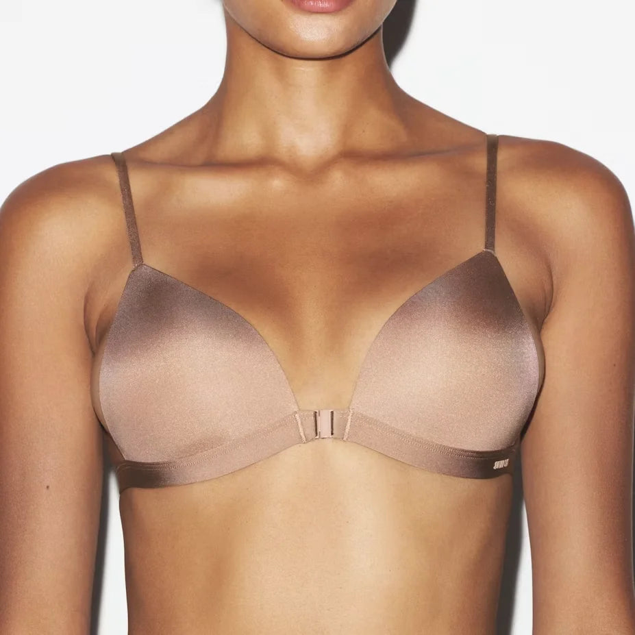 TRIANGLE FRONT CLOSE SUPER PUSH-UP BRA