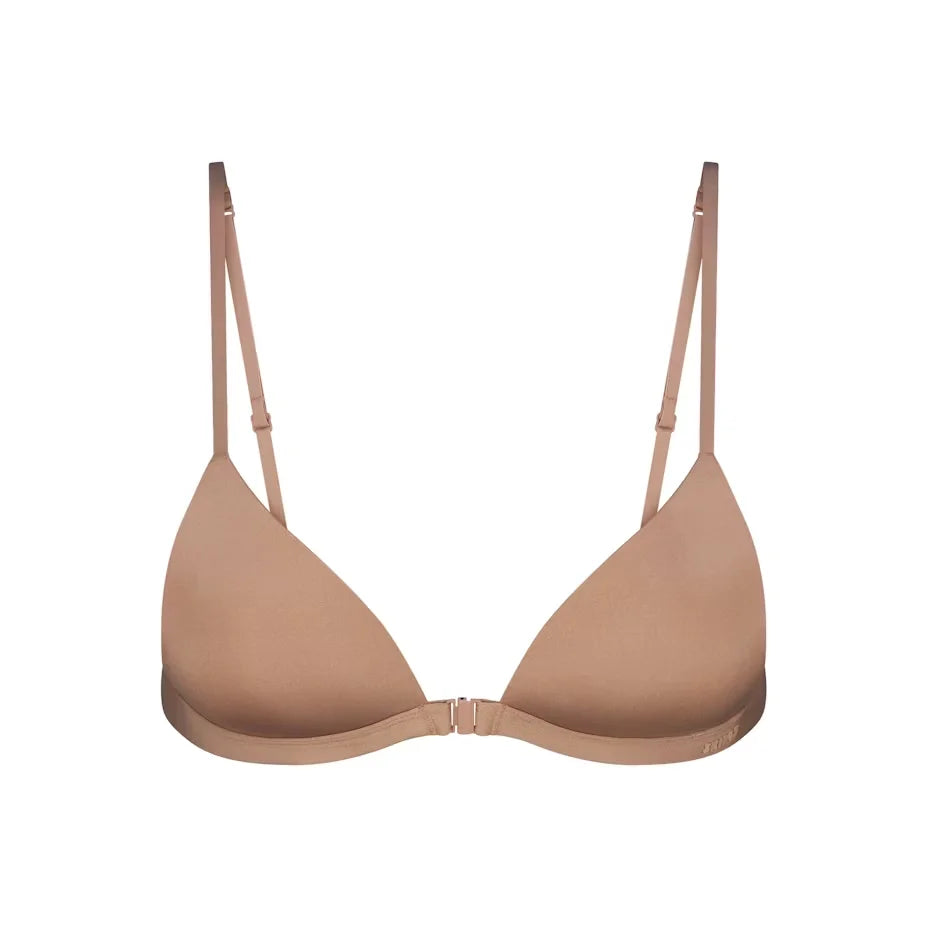 TRIANGLE FRONT CLOSE SUPER PUSH-UP BRA